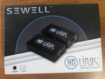 Sewell Hdlink Hdmi Over Cat5 Extender Sender And Receiver. Fixed Price $35.00.