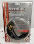 Monster Video 2 Cable Audio/video Kit Highest Resolution Rca Connection 4m Nib. Fixed Price $15.00.
