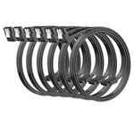 Pagaloce Sata Cable Iii 18 Inch (6-pack), 7-pin 90 Degree Right 6-pack, Black. Fixed Price $13.27.