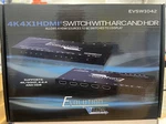 Evolution By Vanco Evsw1042 4k 4 1 Hdmi Switch With Arc & Hdr Supports 4k2k. Fixed Price $110.00.