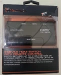 Hdmi 3-device Switch With Remote Control Bwa17av012 By Blackweb. Fixed Price $18.00.