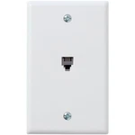 Newhouse Hardware Surface Phone Jack Plate White 1-pack. Fixed Price $7.07.