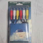 2000's Audio Adc2124 3 Rca Male To Av Cable 1.5m (5ft). Fixed Price $15.00.