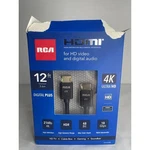Rca 12' Hdmi Cable 2160p Hdr 48 Bit 18 Gbps Dh12hhe 3.6m. Fixed Price $11.56.