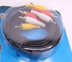 Commercial Electric 6 Ft. Audio And Video Cable With Rca Plugs Free Shipping Usa. Fixed Price $12.00.