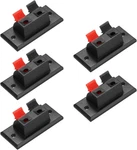 Uxcell 2 Way Spring Terminal Clip Push Release Connector Plate Jack Socket Speak. Fixed Price $8.04.