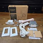 Sanus Sa-iwbiwp1-w1 In-wall Power Kit For Tv Media Box. Fixed Price $17.07.