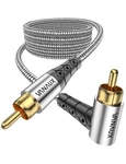 Vanaux 49ft 90 Rca Subwoofer Cable Gold Connectors Home Theater Audio Premium. Fixed Price $66.07.