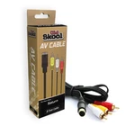 Old Skool 6ft Audio Video (a/v) Stereo Composite Rca Cable For Sega Saturn. Fixed Price $9.99.