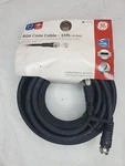 Ge Rg6 Coax Cable 15 Foot For Tv Dvd Receiver Satellite Dvr. Fixed Price $5.00.