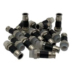 Pack Of 50 Ppc Belden Ex59xlwsplus Coaxial Compression Connector Indoor Outdoor. Fixed Price $13.91.