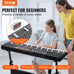Vevor 61 Key Digital Keyboard Piano Electric Portable 200 Tones Rhythms. Fixed Price $56.84.