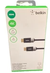 Belkin Ultra Hd Hdmi Cable With Ethernet (av10050bt2m) 6.6 Ft 18 Gbps New Sealed. Fixed Price $10.49.