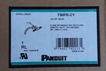 Panduit White Cable Wire Wrap .50" X 100' Spool #t50fr-cy. Fixed Price $89.95.