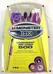 Monster Thx 500 Certified 8ft/2.43m Component Video Cable Set Thx-v500-cv-8 Hdtv. Fixed Price $11.98.