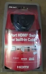 New Ppa 3 Port Hdmi Switch With Built In Cable Hdmi3x1c. Fixed Price $8.00.