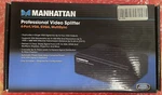 Manhattan Professional Video Splitter Black 4-port, Vga, Svga, Multisync. Fixed Price $39.95.