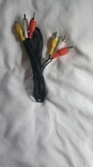 3ft Composite Rca Audio Video Cable Yellow White Red 3' Cord For Dvd Vcr Tv Cam. Fixed Price $9.00.