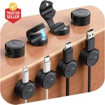 8-pack Silicone Cord Organizer Magnetic Cable Clips, Adhesive Management U. Fixed Price $15.81.