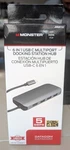 Monster Just Hook It Up 6-in-1 Usb Type C Multiport Docking Station Hub - New. Fixed Price $17.94.