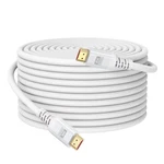 8k White Hdmi Cable 25 Ft, 2.1 25ft Ultra High Speed Earc Braided .... Fixed Price $57.53.