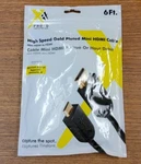 Xit Xtmhdmi High Speed Gold Plated Mini Hdmi 6ft Cable (black). Fixed Price $7.95.