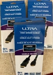 Ultra Male Hdmi To Mini High Speed Cable With Ethernet 9ft *lot Of 3. Fixed Price $12.98.