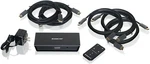 Iogear Hdmi Switch 4-port Hd Audio/video W/ Remote And Cables #ghdsw4kit. Fixed Price $40.32.