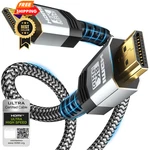 Soonsoonic 8k Certified Ultra High Speed Hdmi 2.1 Cable 3ft,48gbps 3 Ft, Grey. Fixed Price $10.98.
