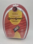 Radio Shack Advanced Performance Gold Series Coax Cable 12 Ft. Plated New. Fixed Price $9.00.