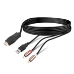 Hdmi Earc/arc To Rca Audio Converter Cable 192khz Pcm Tv Adapter. Fixed Price $24.98.