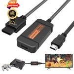 Yoxxzus N64 Hdmi Adapter, Converter With Cable For Black. Fixed Price $41.99.