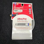Ge 12 Ft Ultra Pro Digital-hd Rg6 Quad Shield Coax Cable In-wall Certified New!. Fixed Price $8.88.
