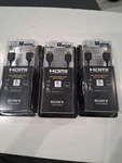 Sony Dlc-hj24 High-speed Hdmi Cable With Ethernet 8 Ft (2.4m) Rare. Fixed Price $30.00.
