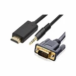 4xem 6ft Hdmi To Vga Cable 2m Active Adapter With Audio. Fixed Price $35.47.
