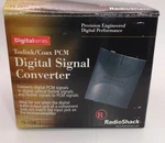Radioshack 15-1228 Toslink/coax Pcm Digital Audio Signal Converter. Fixed Price $9.99.