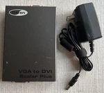Gefen Vga To Dvi Scaler Plus Ext-vga-2-dvisp With Power Cord Adapter. Fixed Price $35.97.