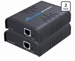 Agptek Usb Hdmi Kvm Extender Over Single Cat 5/5e/6/7 Ethernet Cable. Fixed Price $64.99.