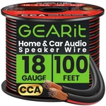 Gearit 18 Gauge Cca Car Audio Speaker Wire Bulk 2-conductor - 100ft. Fixed Price $16.95.