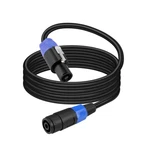 Pngknyocn Speakon Extension Cable,professional 12awg 2 Pin Nl2fc Male To. Fixed Price $22.40.
