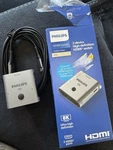 Philips 8k Ultra Hd Hdmi 2.1 Switch 2-way Compact 48gbps Usb-c Swv9173gr/37. Fixed Price $11.99.