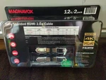 Hdmi 2.0a Cable 12ft/2pack 4k Gaming, Blu Ray 60hz Hdr Magnavox Fully Shielded. Fixed Price $19.99.