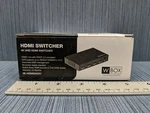 Wbox Technologies 0e-hdmisw3x1 3x1 Switcher 4k 60hz(4:2:0)/hdcp2.2. Fixed Price $39.99.