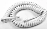 2-pack Bright White 9ft Big-button Amplified Phone Handset Cord Vision Elderly. Fixed Price $9.49.