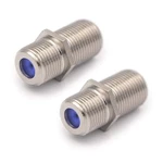 Vce 3ghz Coaxial Cable Connector, Rg6 Coax Extender F-type Silver. Fixed Price $7.14.