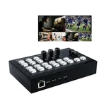 Live Streaming Video Mixer, 4 Hdmi Channel Input Switcher 2 Output Hd.... Fixed Price $253.68.