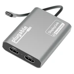 Plugable Usb C To Hdmi Adapter, Dual Monitor 4k 60hz For Apple Mac M1/m2/m3, .... Fixed Price $133.20.