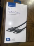 Insignia 12ft Hdmi Cable 4k/60 Ultra Hd Hdr Dts Ethernet Ns-hg12505 18gbps Black. Fixed Price $15.00.