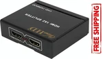 Viewhd 2 Port 1x2 Powered Hdmi 1 In Out Mini Splitter For 1080p And 3d. Fixed Price $44.00.
