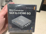 Sealed Blackmagic Design Mini Converter Sdi To Hdmi 6g - Convmbsh4k6g. Fixed Price $160.00.